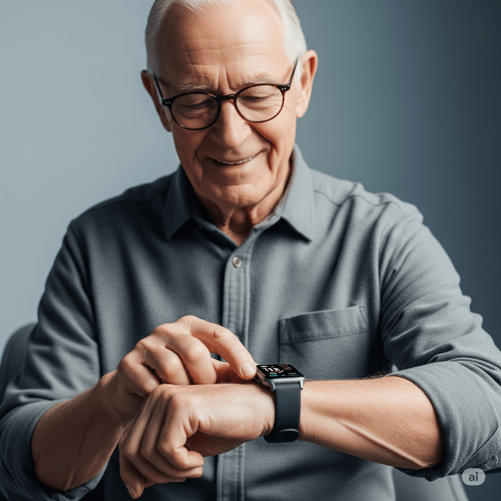 스마트워치사용 시니어