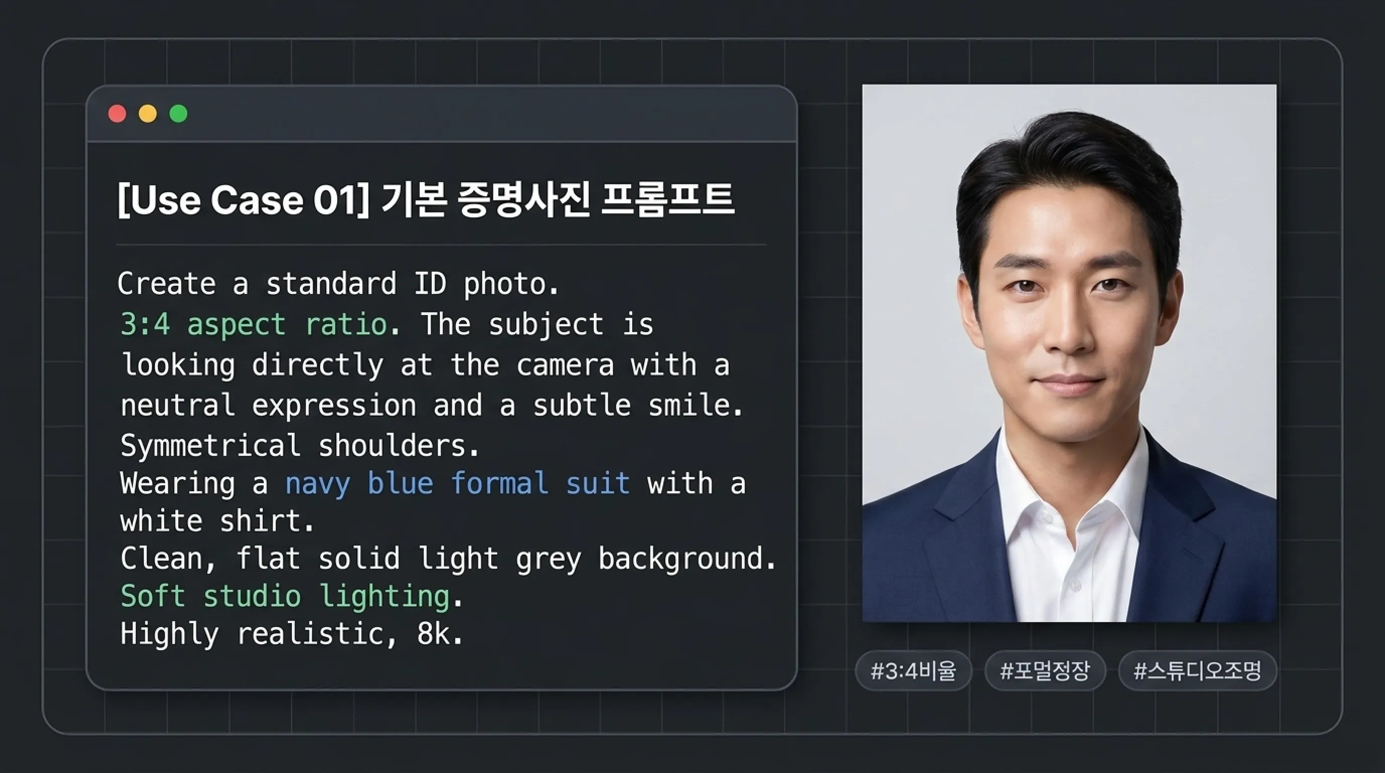 ChatGPT로 증명사진 스타일 이미지 만드는 방법 기본 증명사진