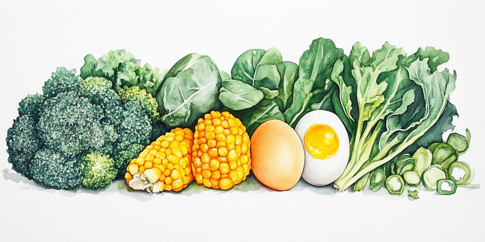 루테인·지아잔틴 풍부한 음식