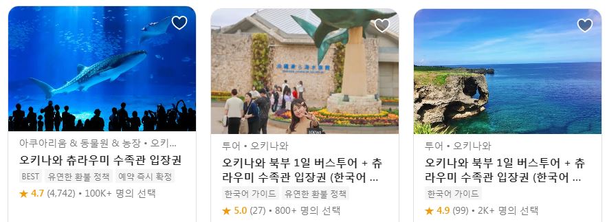 일본 오키나와 12월 날씨 옷차림 추천 여행지