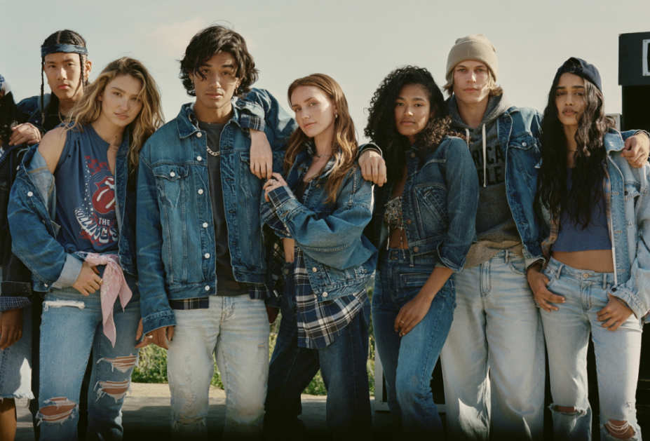 Z세대를 겨냥한 의류 브랜드 관련 이미지