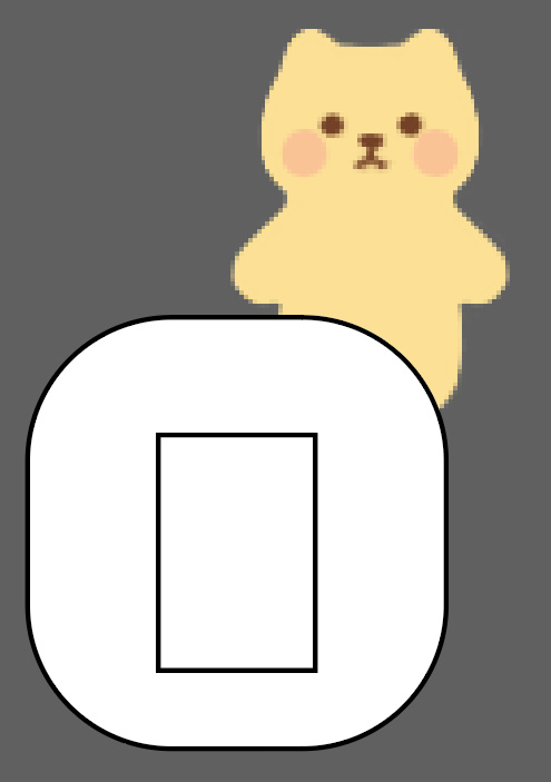 말풍선 상단 이미지 넣기