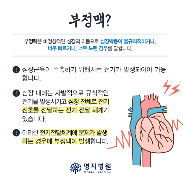 부정맥 이란