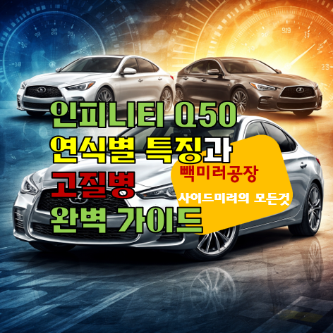 인피니티 Q50 연식별 특징과 고질병 완벽 가이드