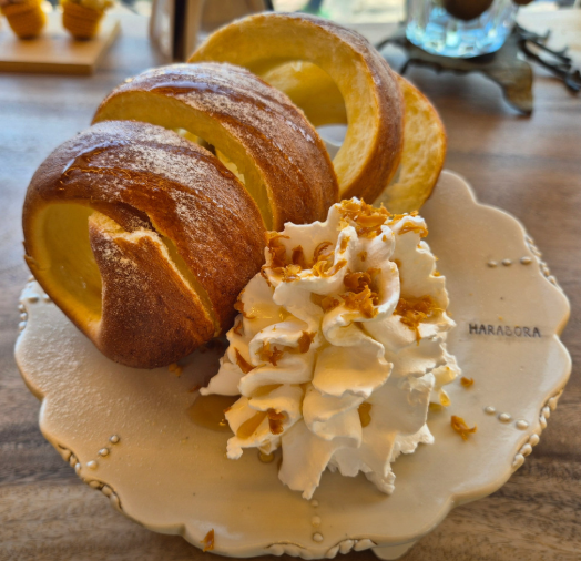 6시내고향 굴뚝빵 인천 옹진군 신시모도 카페 하라보라