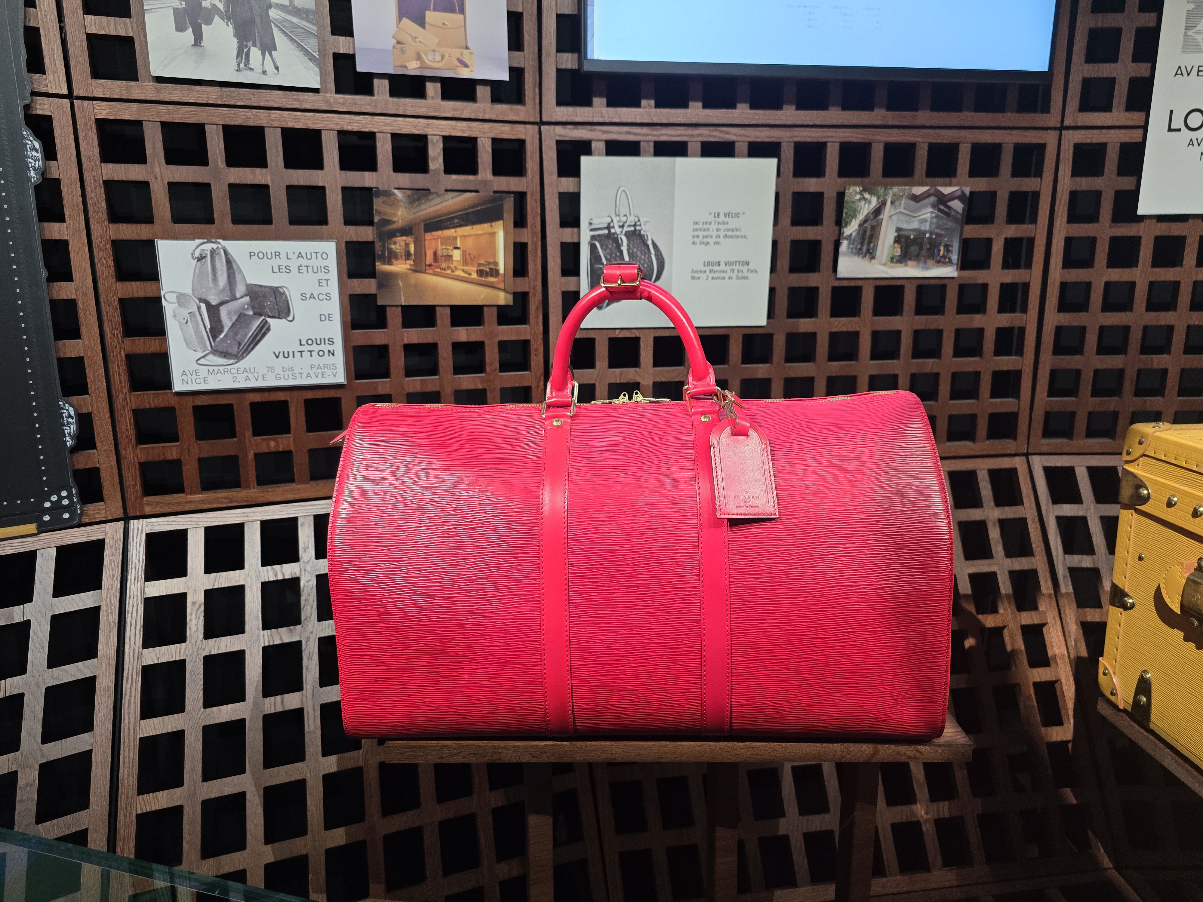 루이비통 보스톤백