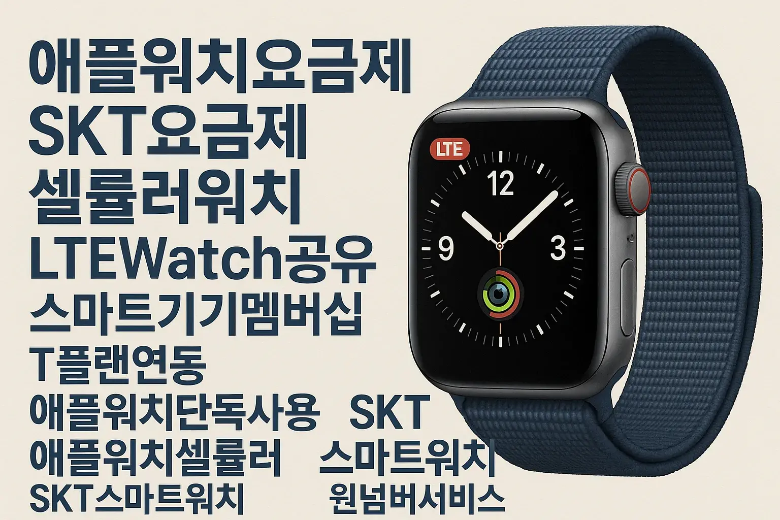 애플워치 셀룰러 요금제 추천 SKT 가장 알맞은 요금제는