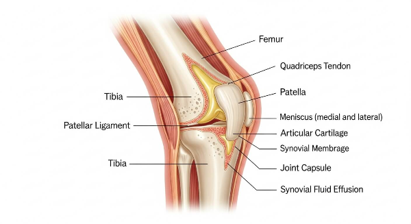 무릎에 물이 차는 증상 사진 5