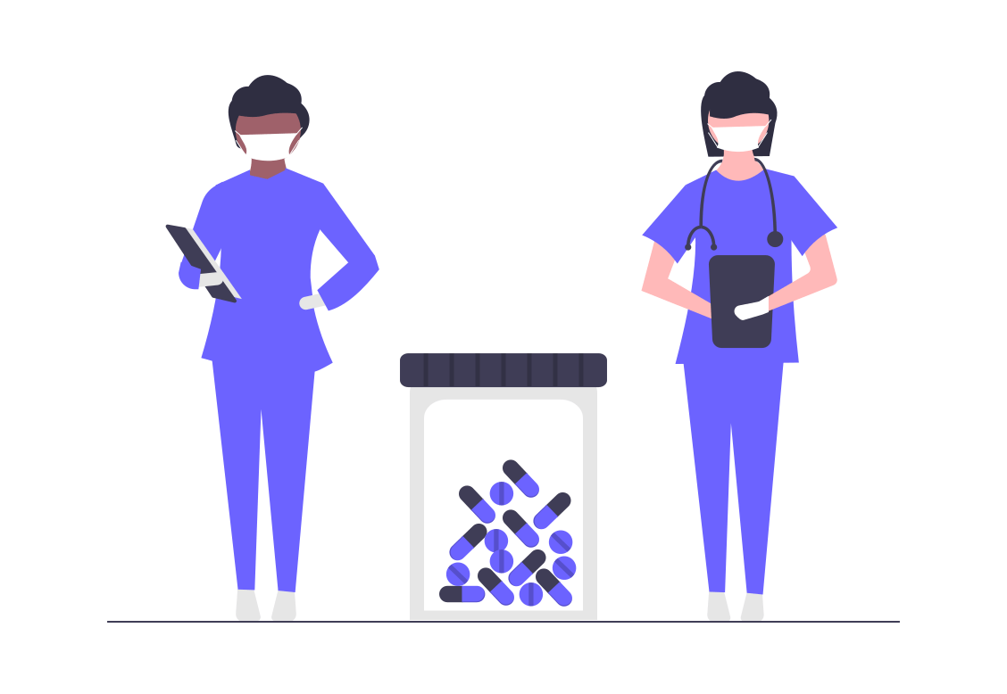 간호사-두명-그리고-약통