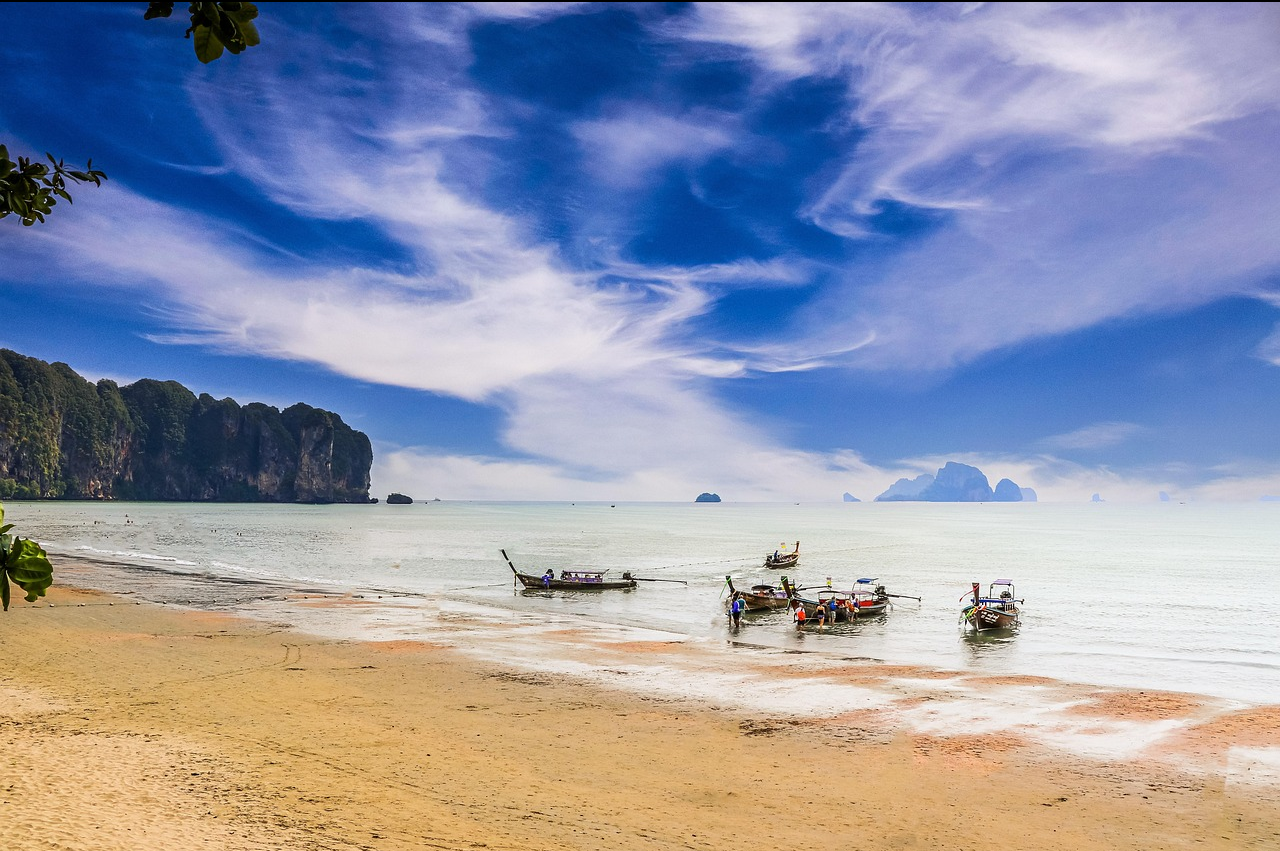 태국 크라비(Krabi) 해안가 관련 사진