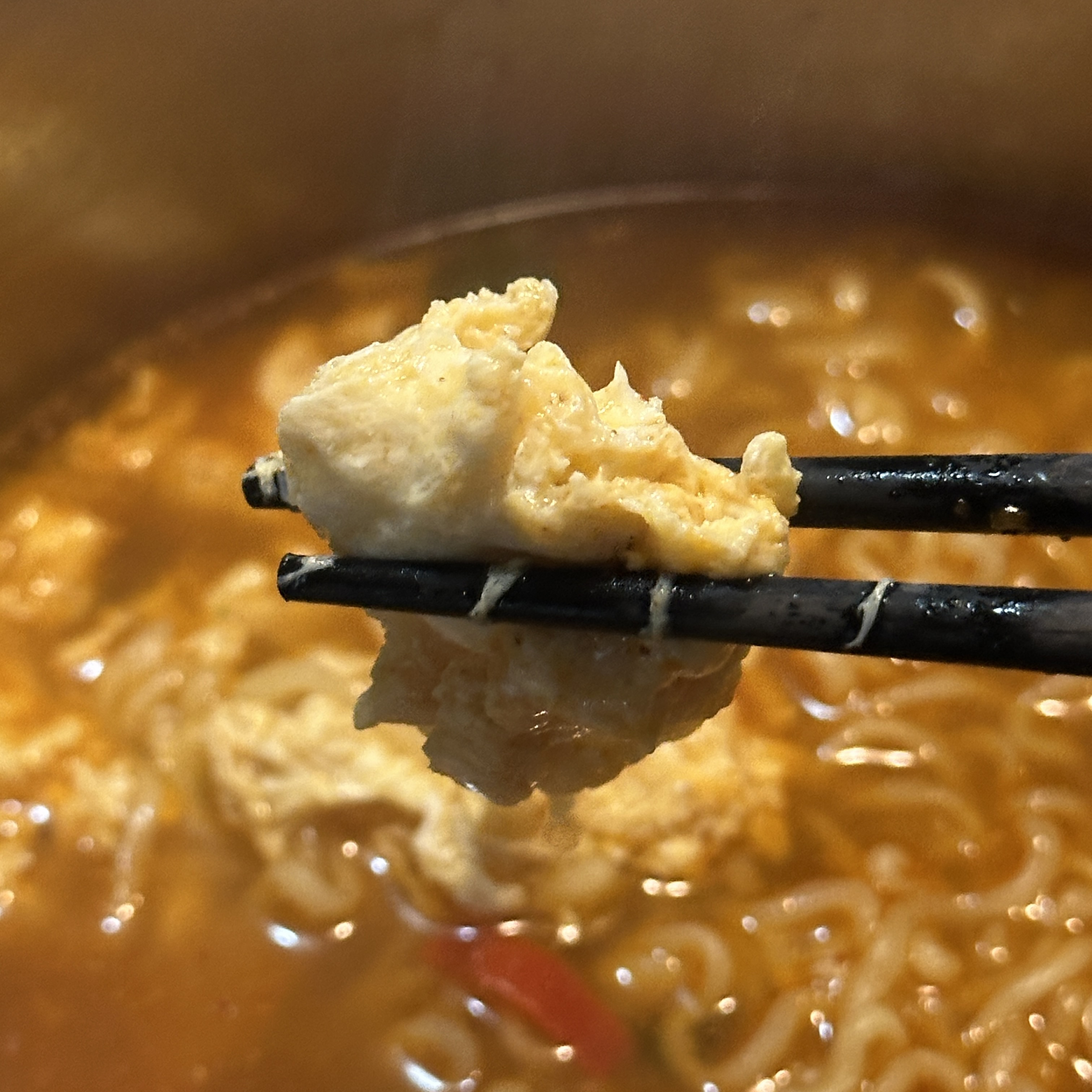 계란구름라면