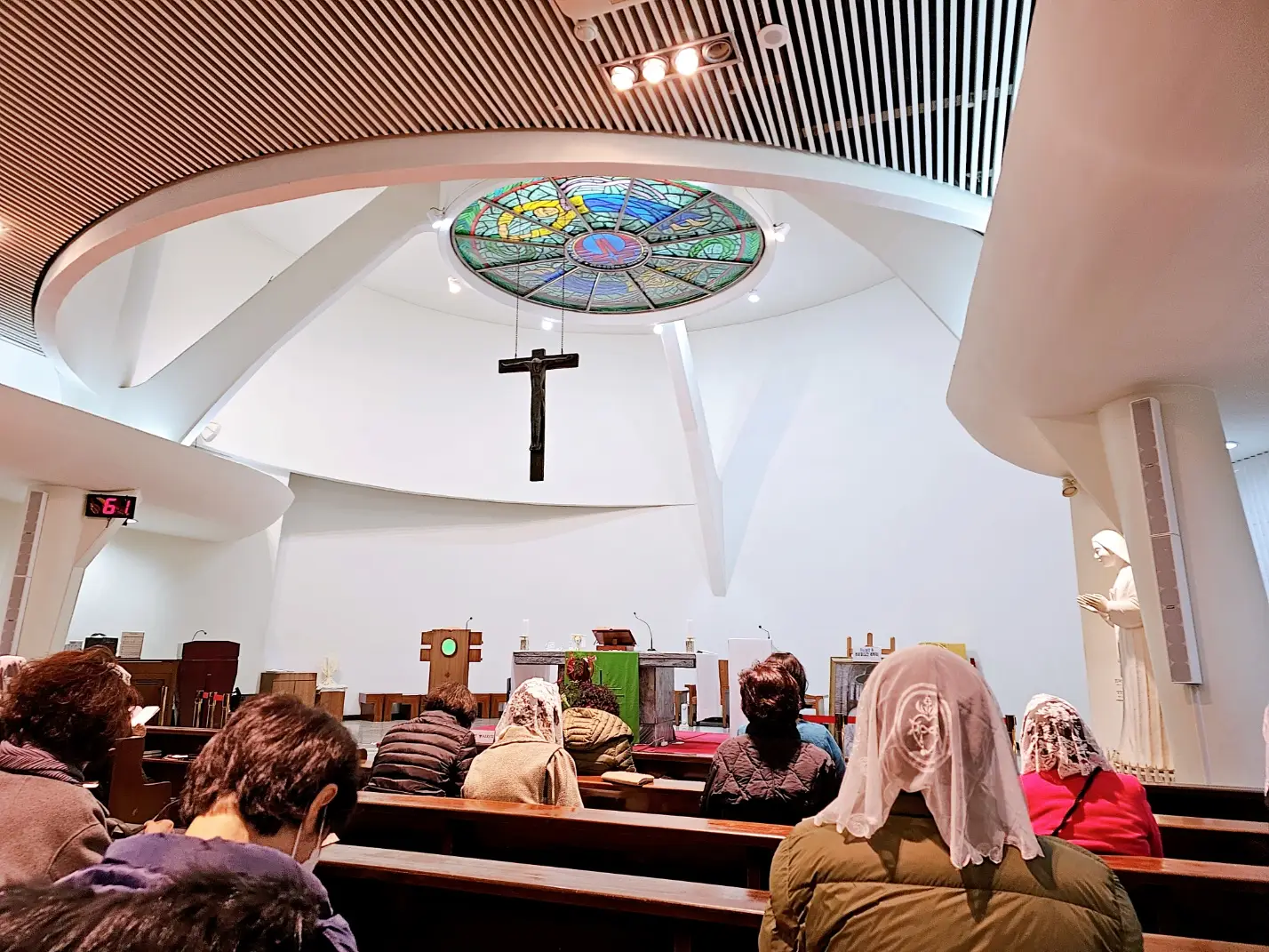 절두산 성지 성당 내부