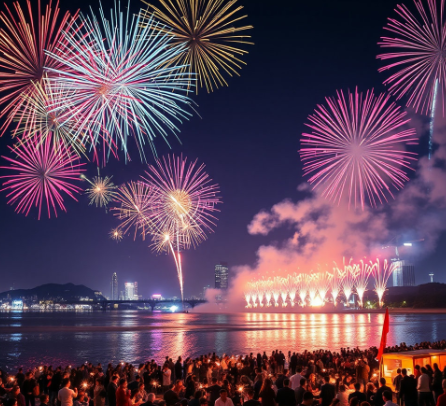 여의도불꽃축제그림