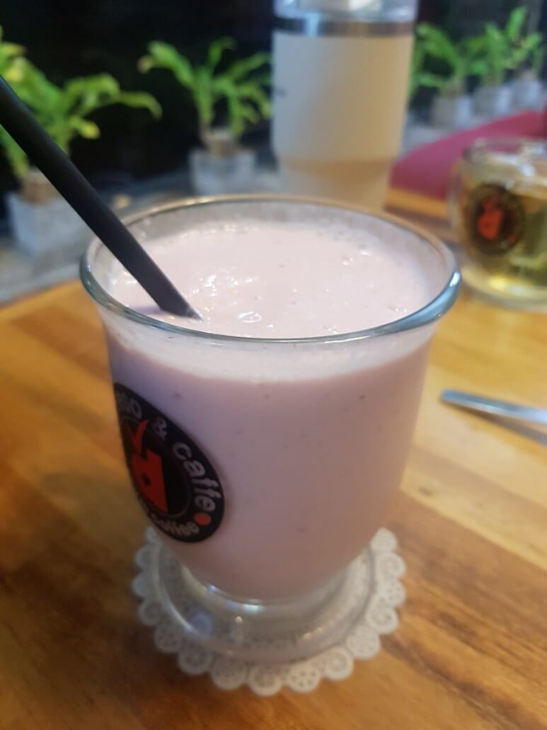 딸기라테