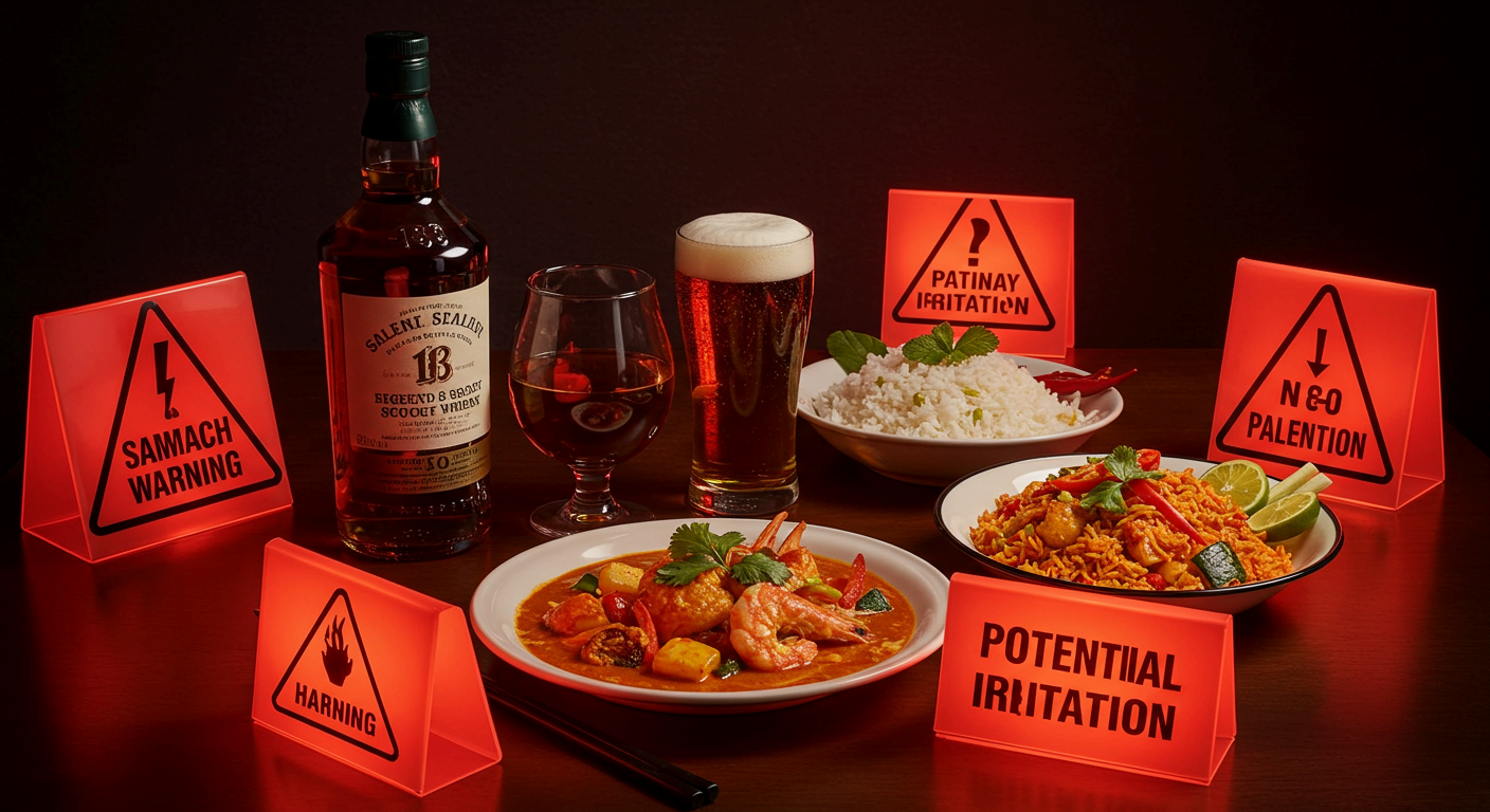 음주·흡연이 위경련 위험 높입니다