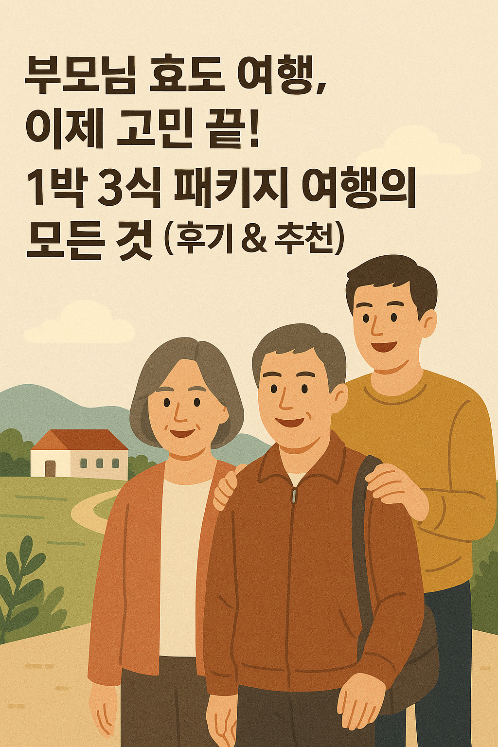부모님 효도 여행, 이제 고민 끝! 1박 3식 패키지 여행의 모든 것 (후기 & 추천)