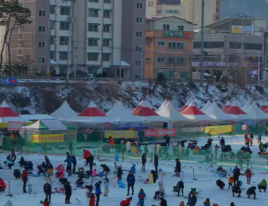 청평 설빙 송어빙어축제