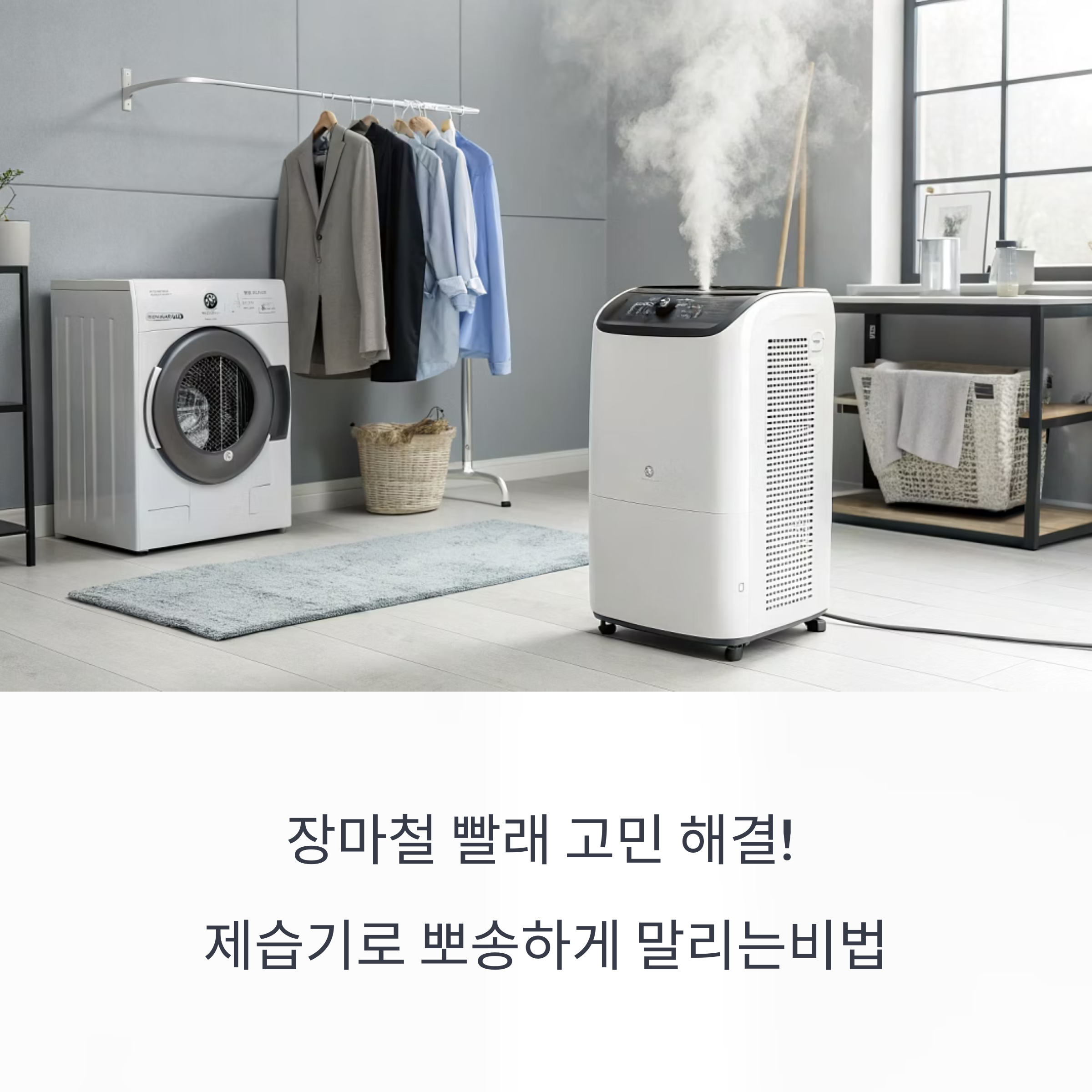 제습기 빨래건조 활용법