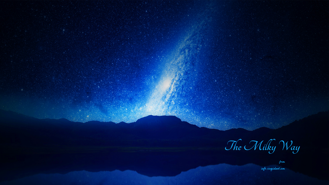 11 밤하늘의 은하수 C - The Milky Way 밤하늘배경화면