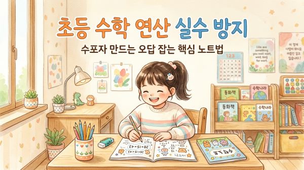 초등 수학 오답노트 작성 방법