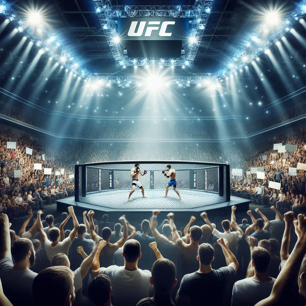 UFC 경기장, 생성형 이미지