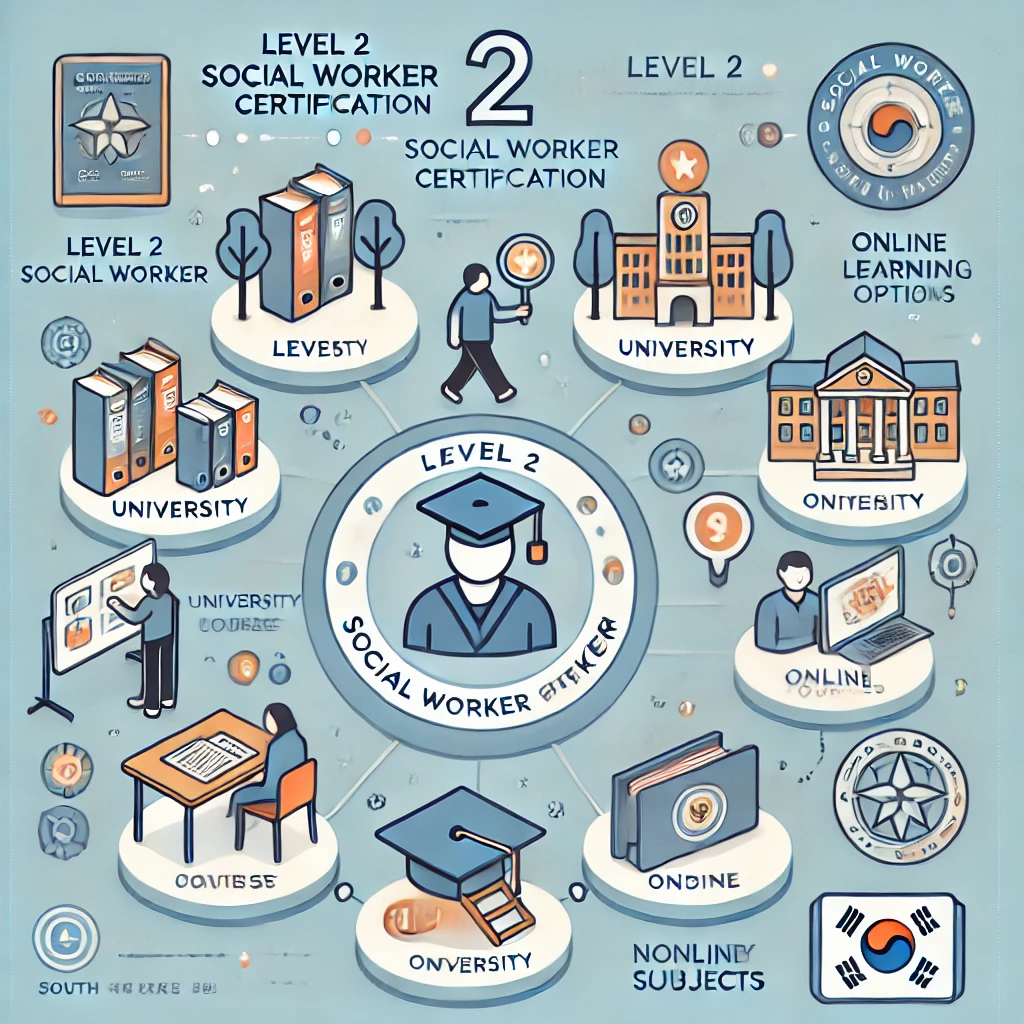 사회복지사 2급 자격증 취득방법