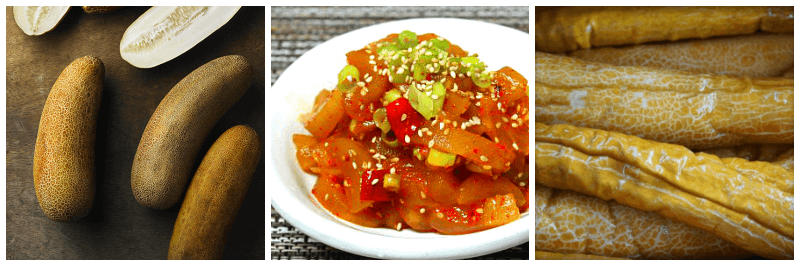 노각, 노각장아찌 무침, 노각장아찌 사진