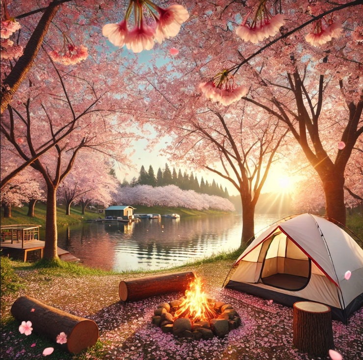 벚꽃캠핑