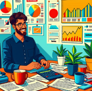 세금 절약하는 모습