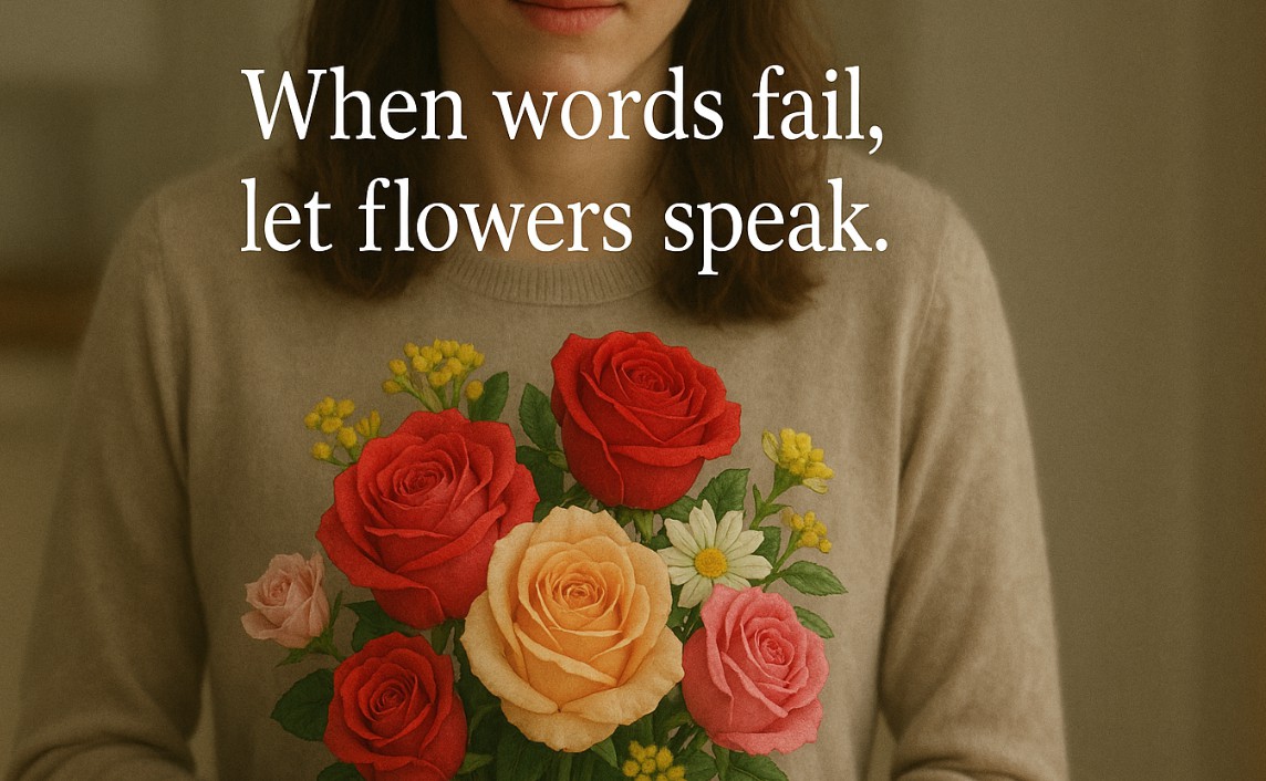 감정을 꽃으로 전하는 법