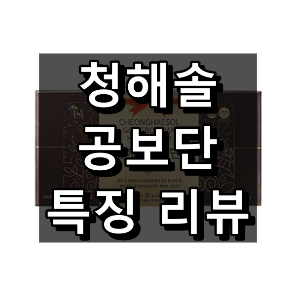 청해솔공보단 대표 이미지