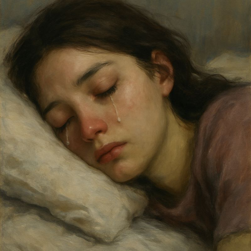 울면서 잠에서 깨는 꿈 해몽 – 감정의 정화