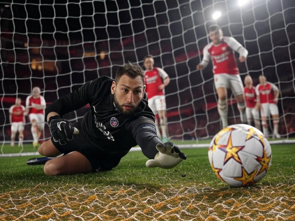 "PSG 결정적 골과 돈나룸마 활약 2025"