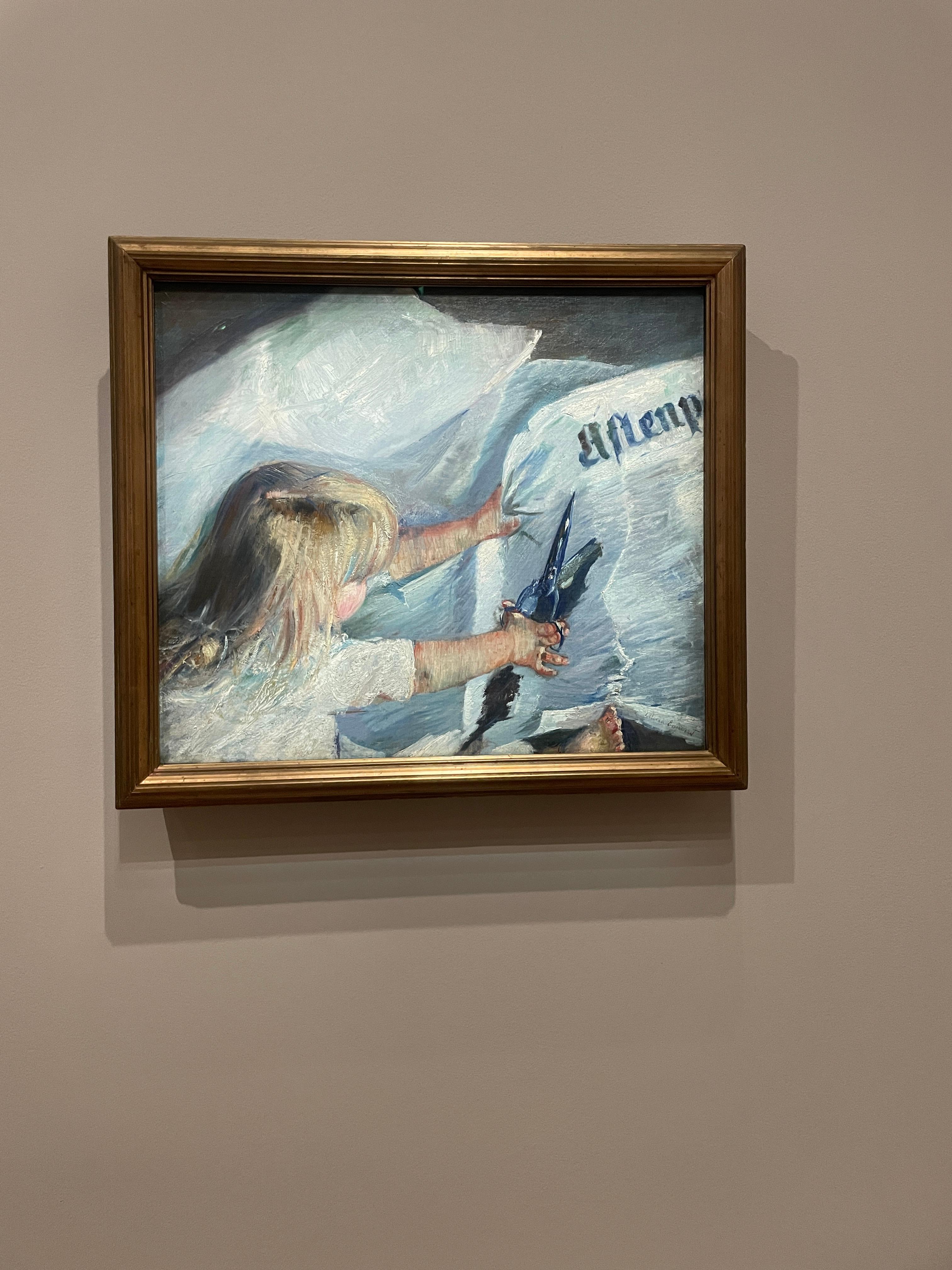 오다 크로그 그림, 전시회 '북쪽의 사람들' 오르세 미술관, 파리