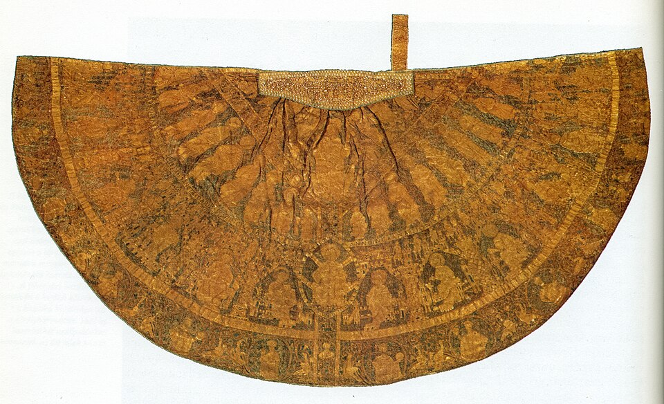 1031년에 제작된 헝가리 대관식 망토(Coronation Pall of Hungary)