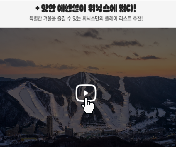 휘닉스파크 겨울축제