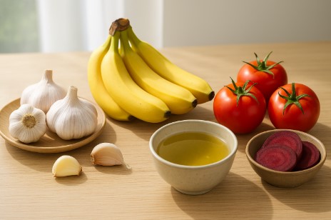 혈압을 낮추는 천연 식재료 5가지