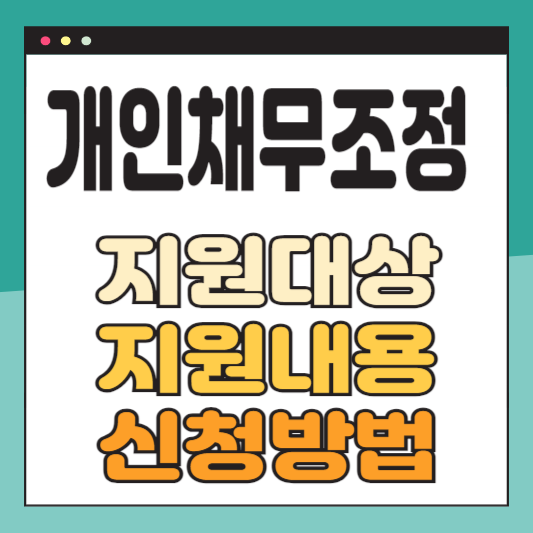 개인채무조정