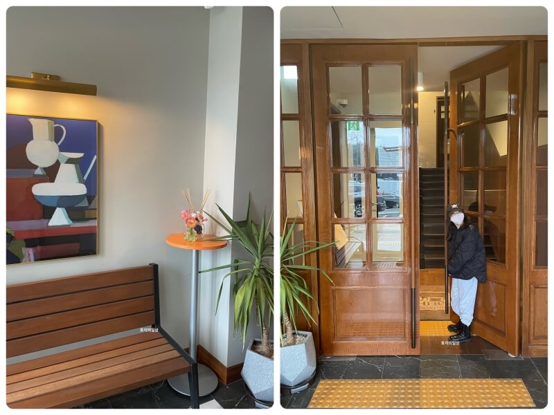 신사 압구정 도산공원 맛집 붓처스컷 도산 - 매장 입구