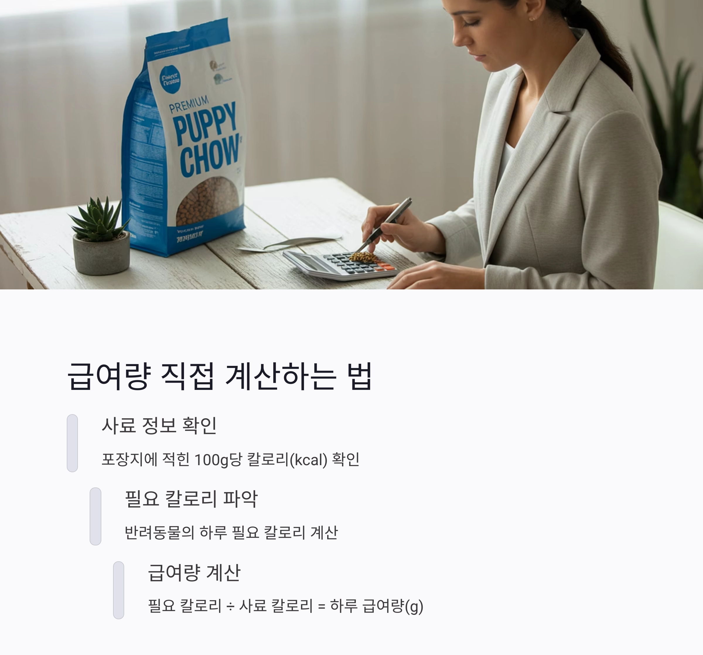 반려동물 사료, 체중에 맞춰 정확히 급여하는 법