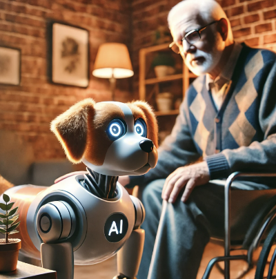 로봇 반려동물 이미지