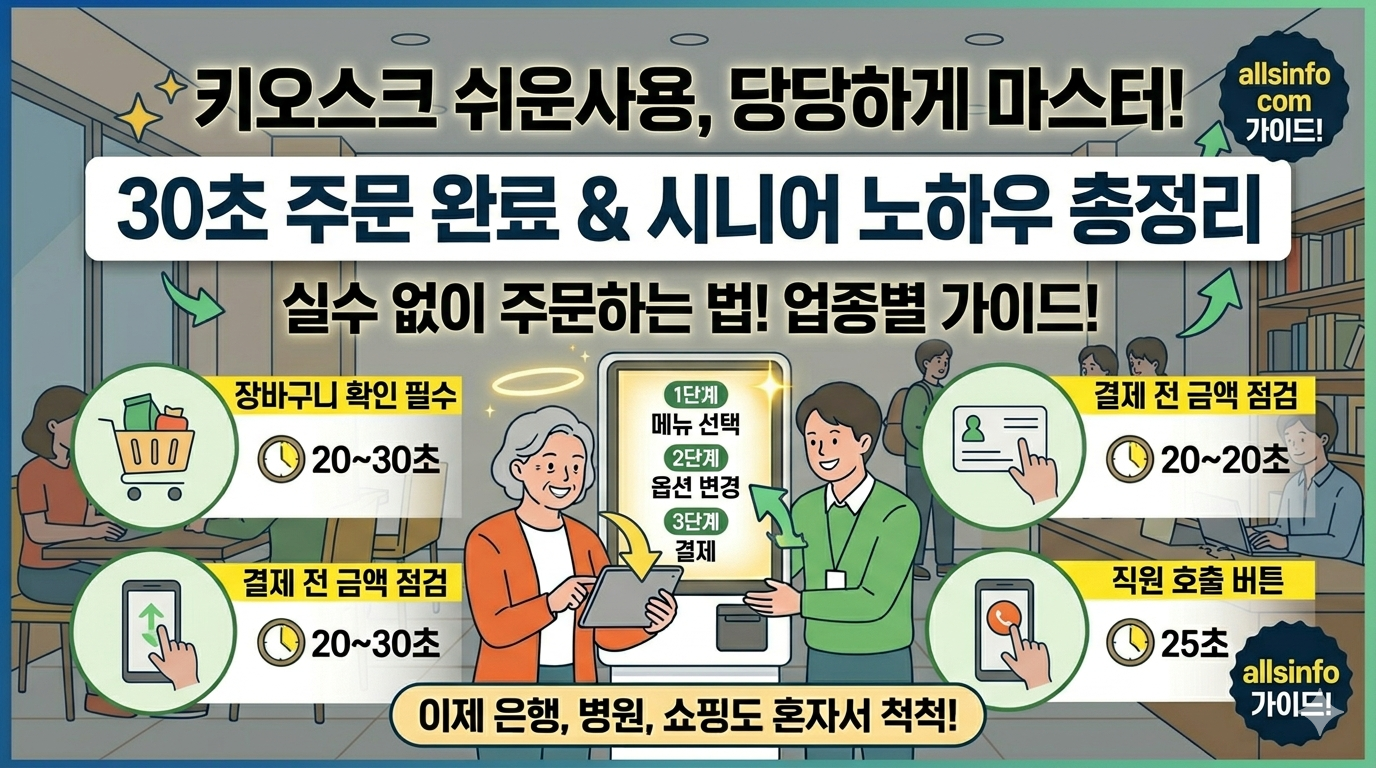 키오스크 접근성