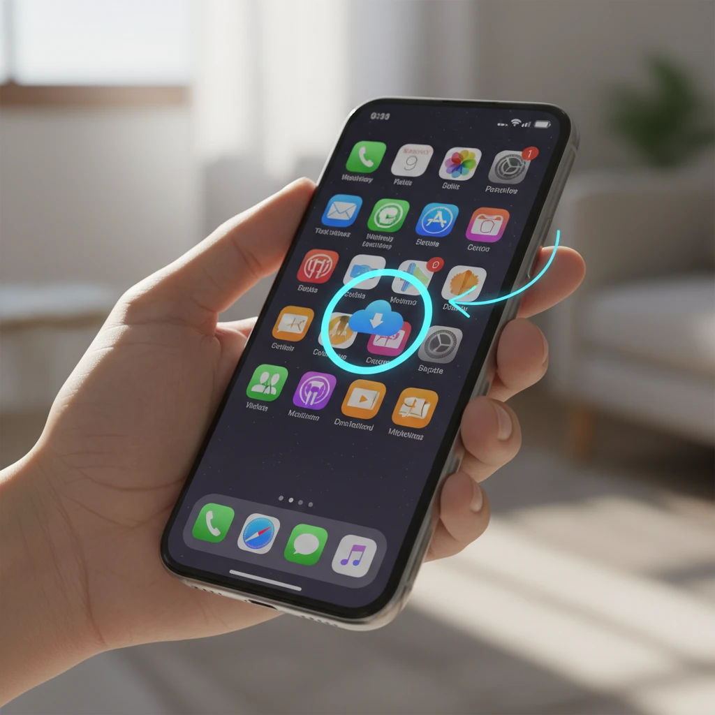 구글 플레이스토어 다운로드 대기 중 ..