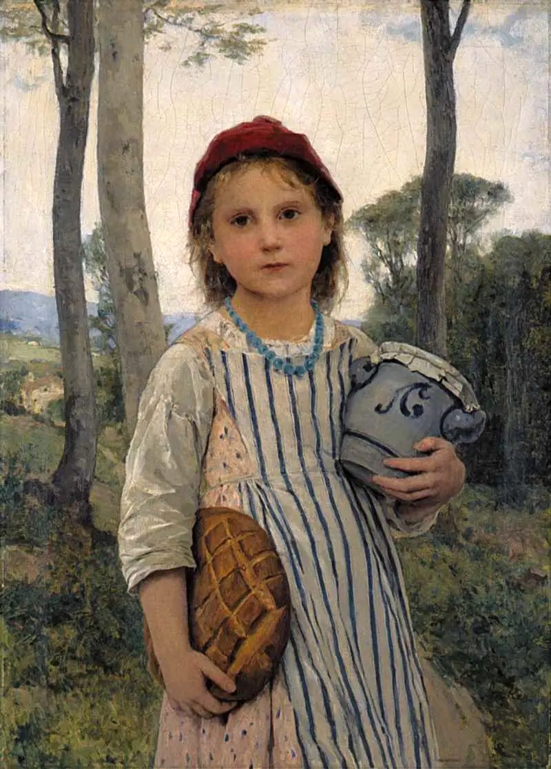 알베르트 앵커(Albrecht Anker), 스위스, 화가, 1831-1910