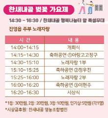 천세내골 벚꽃 가요제