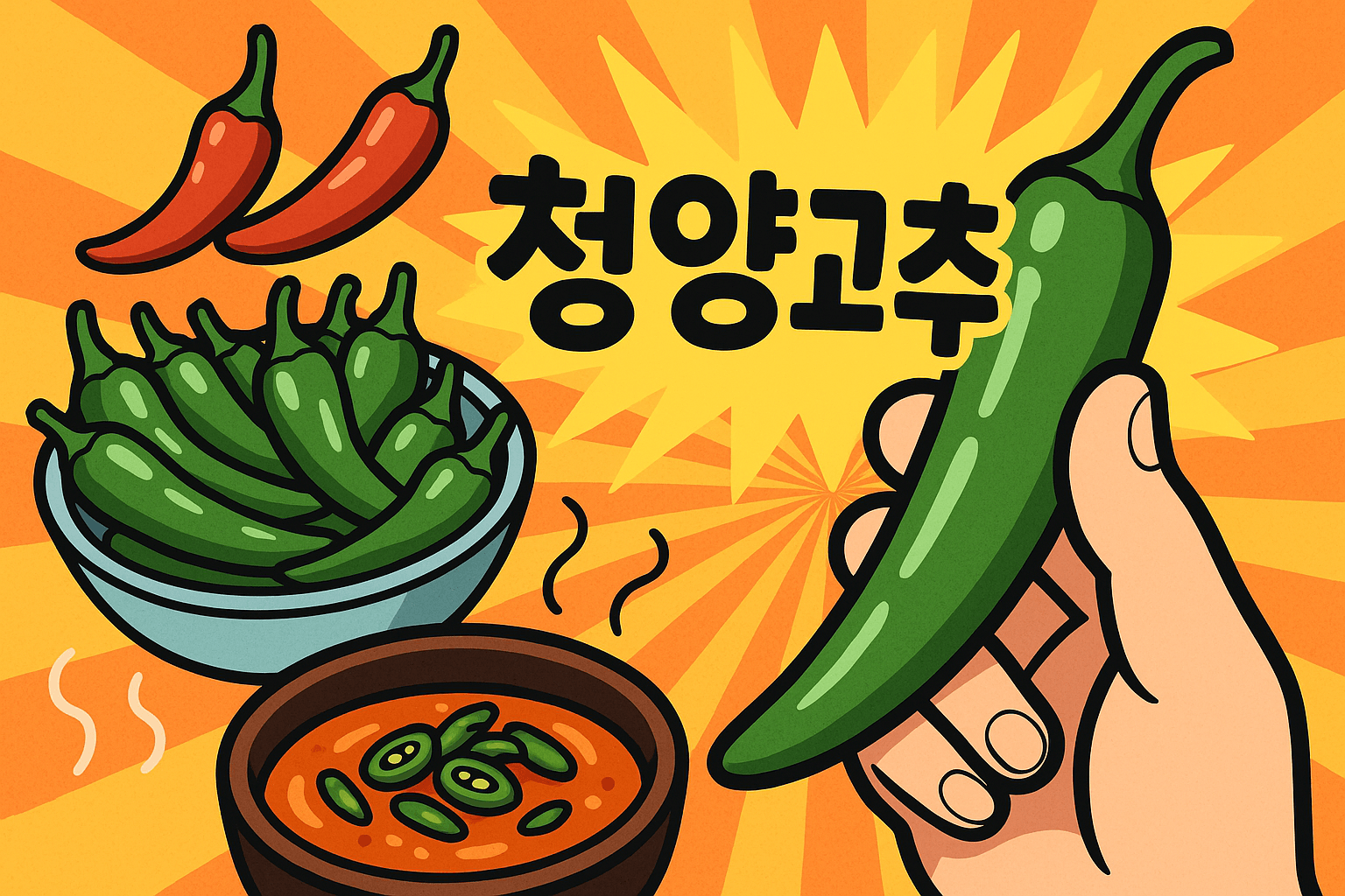 매운맛의 기준 청량고추