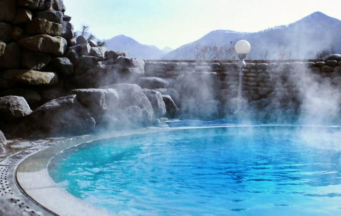 노천온천
