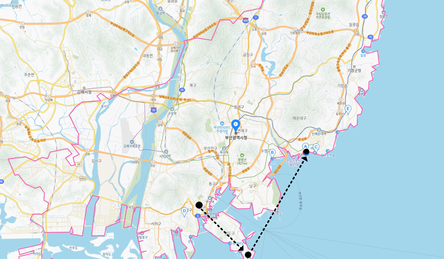 부산 여행 코스 1일차