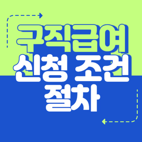 구직급여 신청 조건과 절차 완벽 가이드