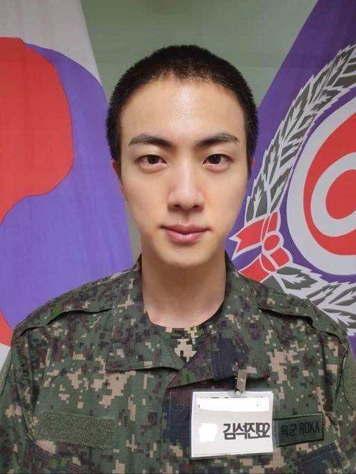 BTS 진, 제5보병사단 신병교육대대 조교로 자대배치